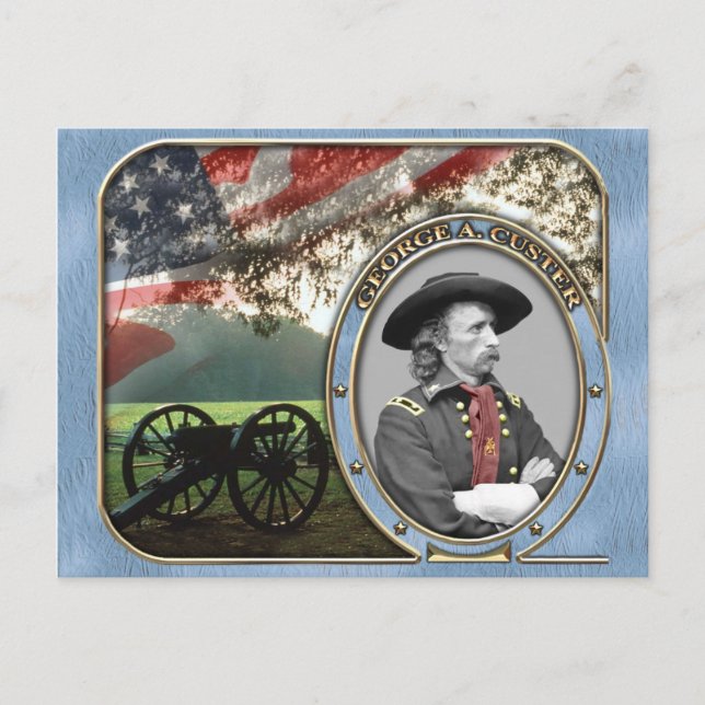 Postal Postcarta de la Guerra Civil Estadounidense (Anverso)