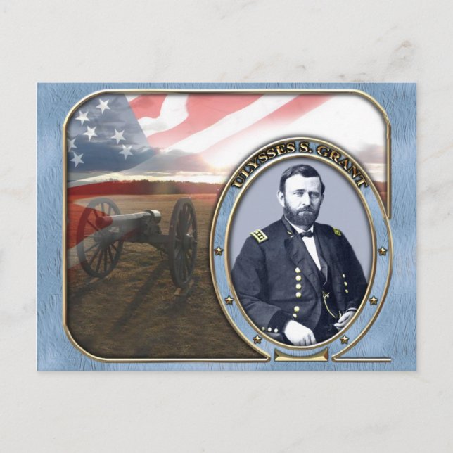 Postal Postcarta de la guerra civil estadounidense (Anverso)