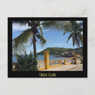 Postal Postcarta de la isla Taboga