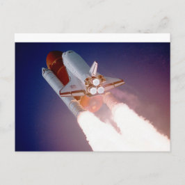 Postal Postcarta de la NASA de la foto del transbordador 