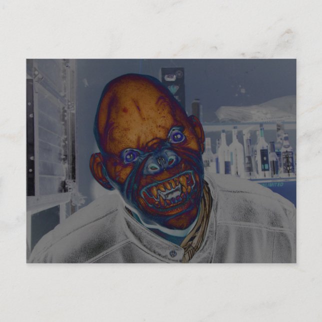 Postal Postcarta de la patrulla de basura (Anverso)