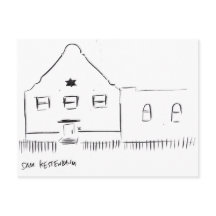 Postcarta de la sinagoga Kestenbaum Bedford-Stuyve