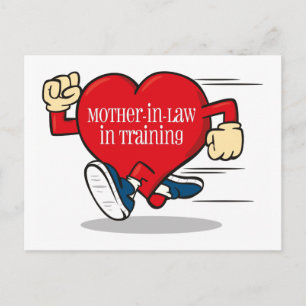 Postal Postcarta de la suegra en formación
