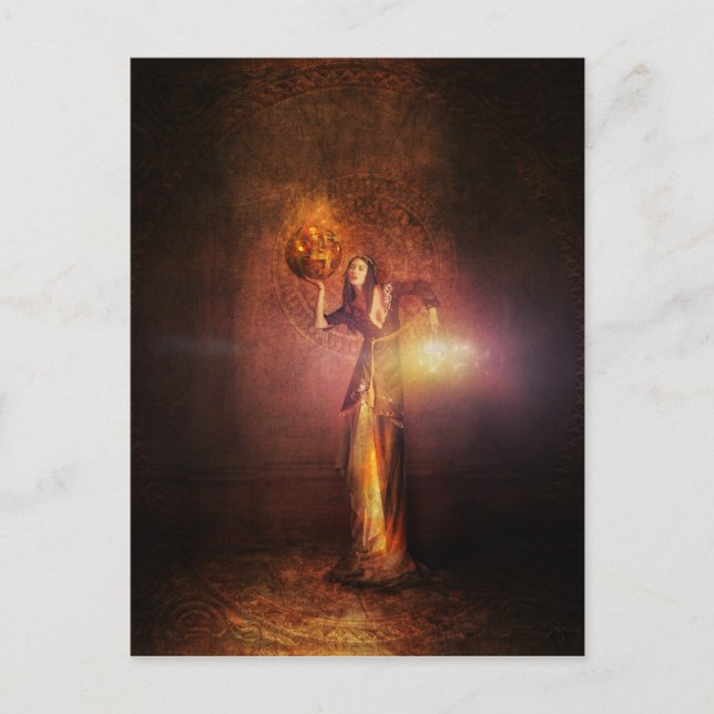 Postal Postcarta de la teoría del Big Bang (Anverso)