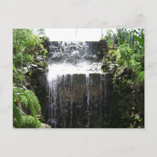 Postal Postcarta de las cataratas tropicales
