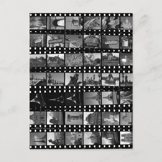 Postal Postcarta de las colecciones de París (Anverso)