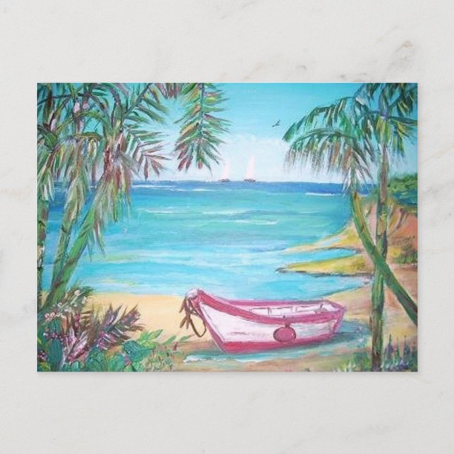 Postal Postcarta de las Islas Fiyi (Anverso)