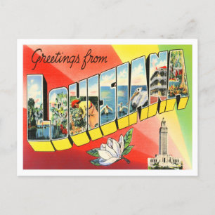 Postal Postcarta de las letras grandes de la época de Lui