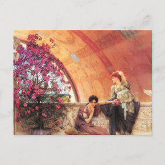 Postal Postcarta de Lawrence Alma Tadema
