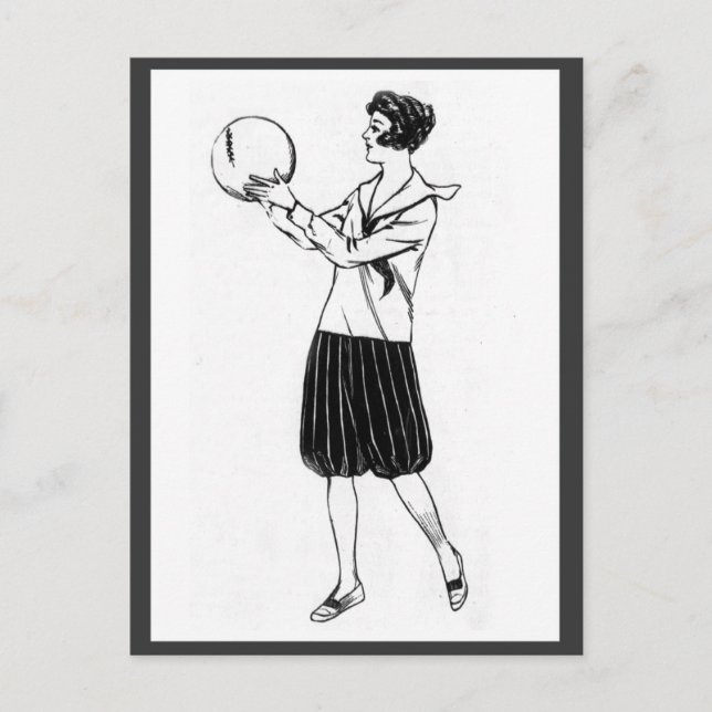 Postal Postcarta de los blogueros de la época de 1920 (Anverso)