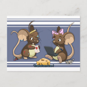 Postal Postcarta de los creadores de transformaciones
