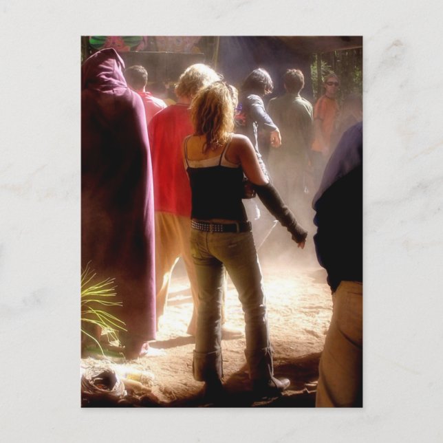 Postal Postcarta de los vistazos de Dancefloor (Anverso)