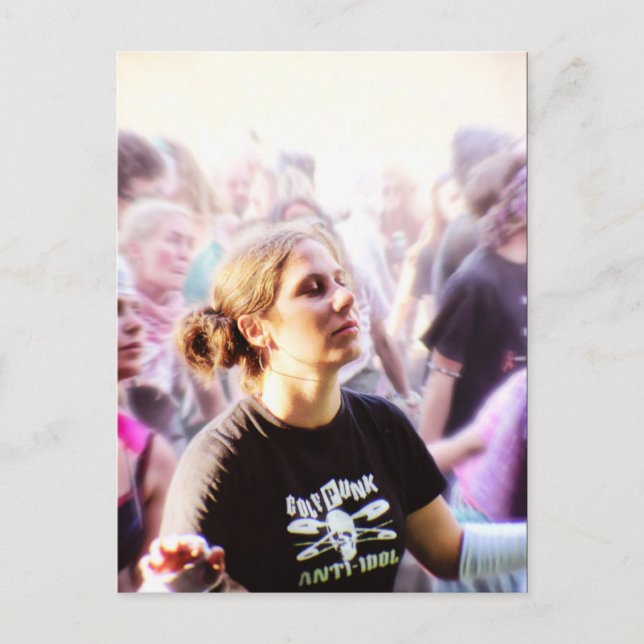 Postal Postcarta de los vistazos de Dancefloor (Anverso)