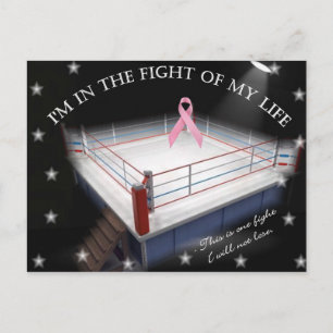 Postal Postcarta de lucha contra el cáncer
