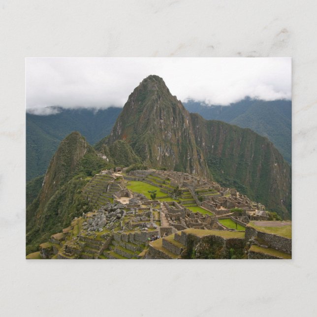 Postal Postcarta de Machu Picchu (Anverso)