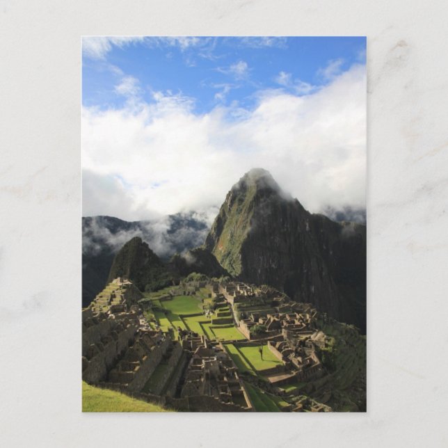 Postal Postcarta de Machu Picchu (Anverso)