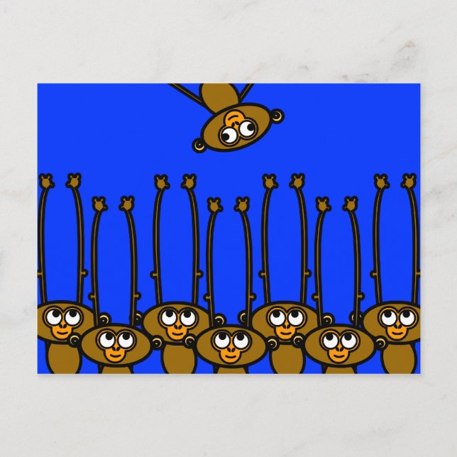 Postal Postcarta de MONKEY (Anverso)