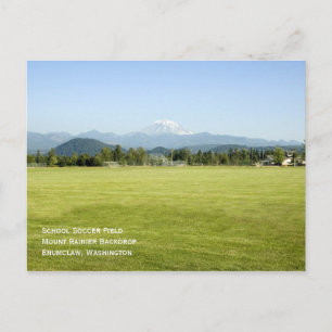 Postal Postcarta de Mount Rainier Soccer Field