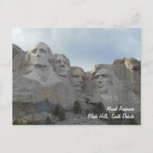 Postal Postcarta de Mount Rushmore
