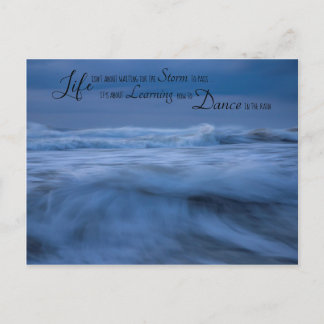 Postal Postcarta de oferta inspiradora y motivadora