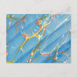 Postal Postcarta de papel final de cosecha de vintage dec