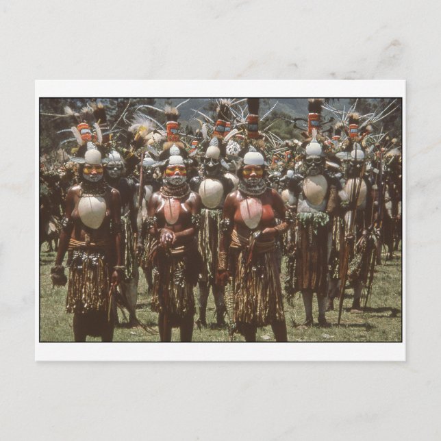 Postal Postcarta de Papúa Nueva Guinea (Anverso)