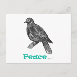 Postal Postcarta de Peace Dove
