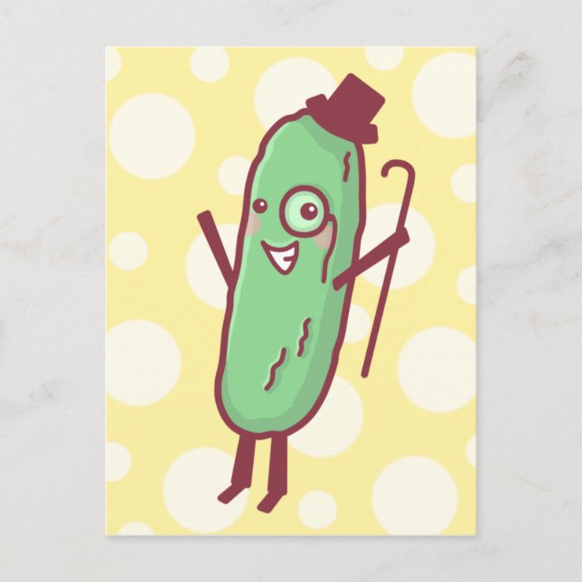 Postal Postcarta de Pickle Fancy (Anverso)