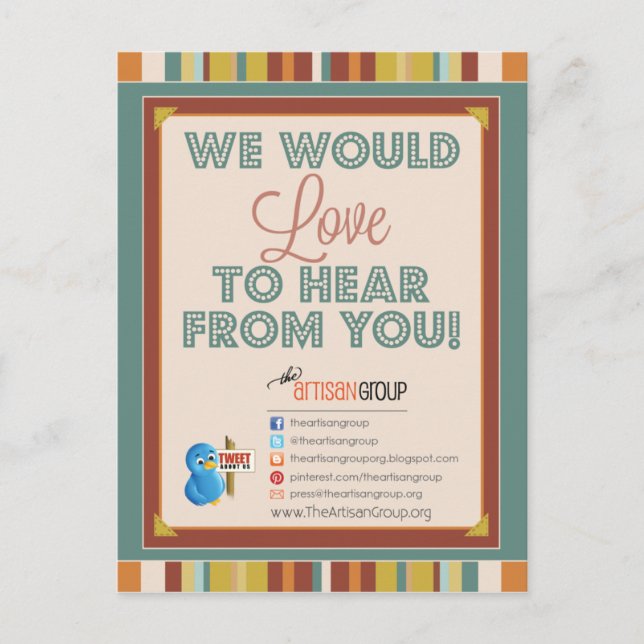 Postal Postcarta de prensa de TAG GG (Anverso)