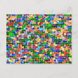 Postal Postcarta de puntos de Bowties por pieza