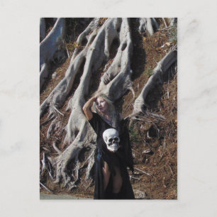 Postal Postcarta de raíces amplificadas