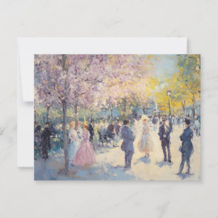 Postal Postcarta de Renoir Vintage