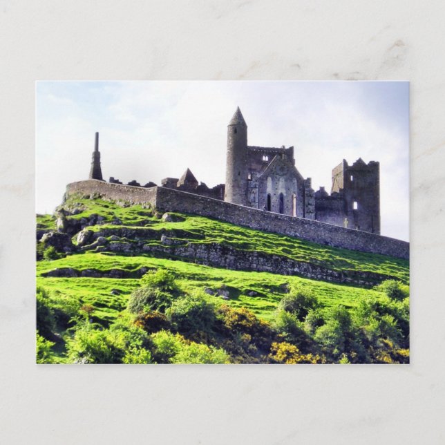 Postal Postcarta de Rock of Cashel (Anverso)