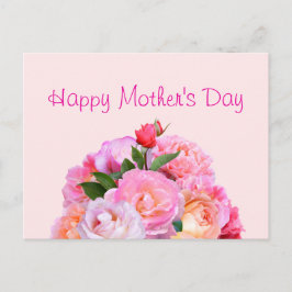 Postal Postcarta de Rosas del Día de la Madre