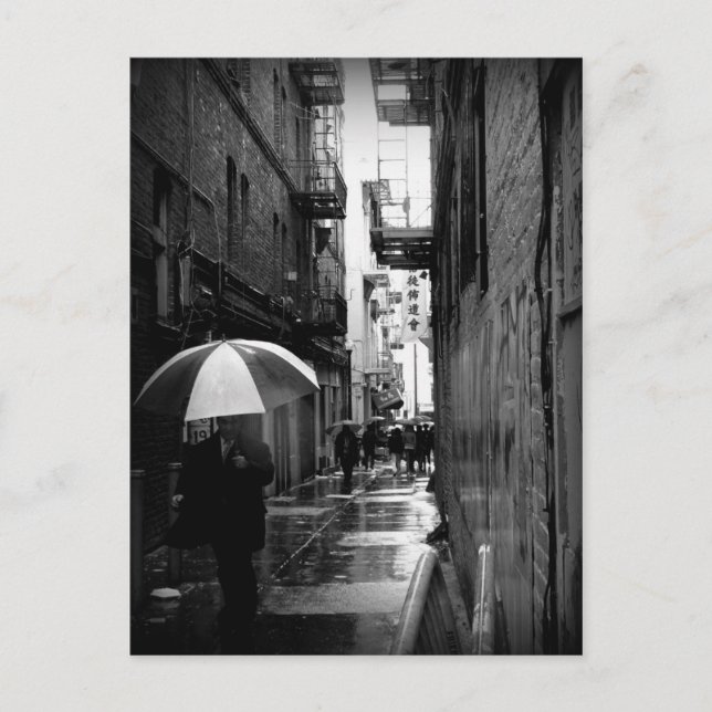 Postal Postcarta de San Francisco Noir (Anverso)