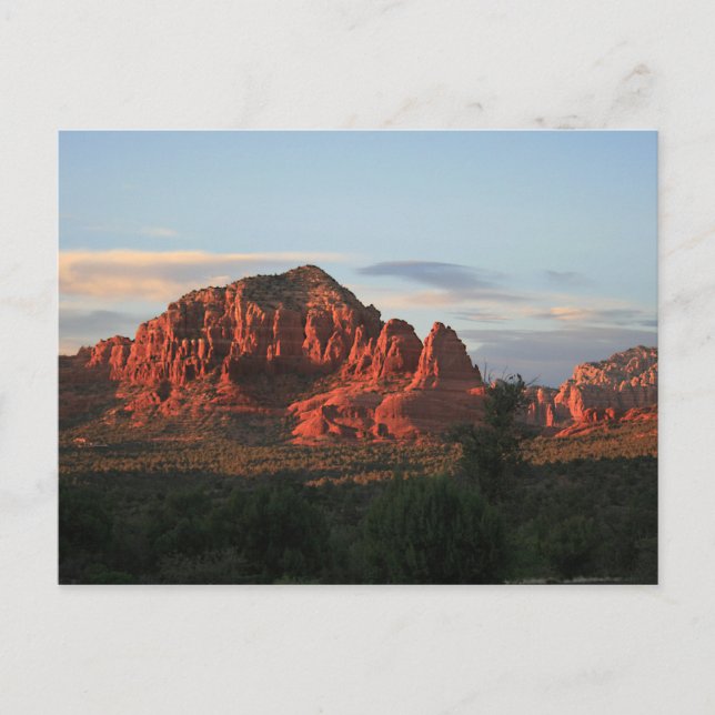 Postal Postcarta de Sedona Sunset (Anverso)