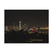 Postcarta de Skyline Seattle