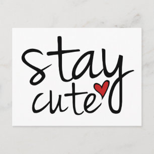 Postal Postcarta de Stay Cute