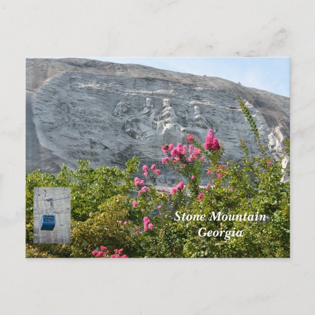 Postal Postcarta de Stone Mountain Georgia (Anverso)