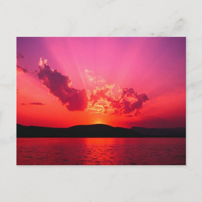Postal Postcarta de Sunset (Anverso)