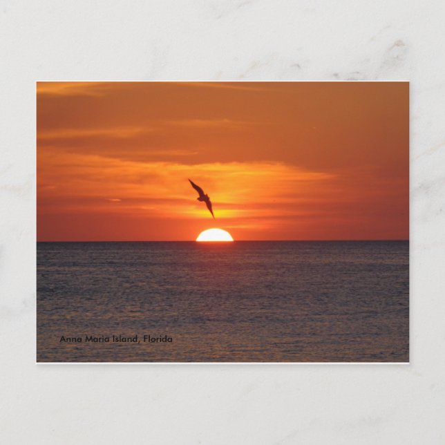 Postal Postcarta de Sunset (Anverso)