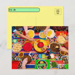 Postal Postcarta de Taco Fiesta