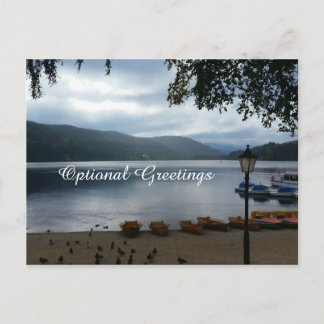 Postal Postcarta de Titisee Lake Germany