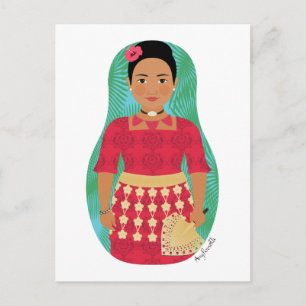 Postal Postcarta de Tongan Matryoshka