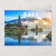 Postal Postcarta de viaje de Bali Indonesia (Anverso)