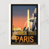 Postcarta de viaje de la cosecha francesa