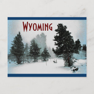 Postal Postcarta de Wyoming