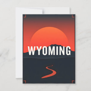 Postal Postcarta de Wyoming