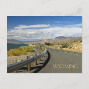 Postal Postcarta de Wyoming Scening Posttravesía