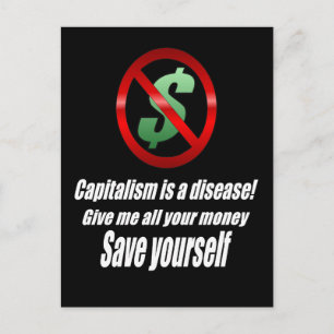 Postal Postcarta del capitalismo